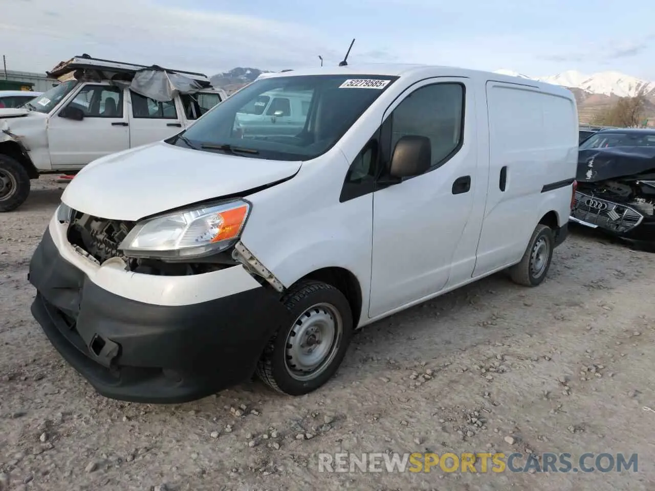 1 Photograph of a damaged car 3N6CM0KN0KK695616 NISSAN NV 2019
