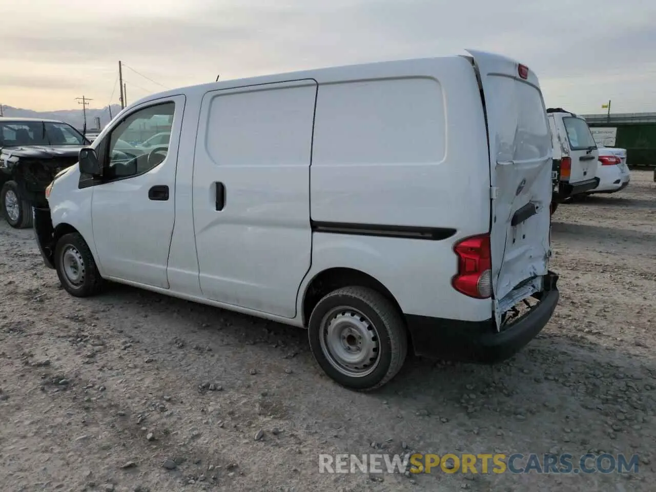 2 Photograph of a damaged car 3N6CM0KN0KK695616 NISSAN NV 2019