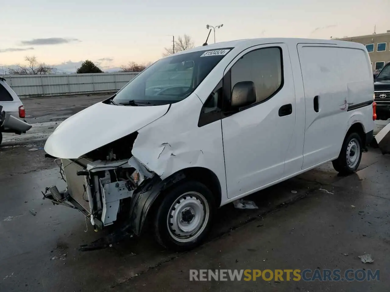 1 Photograph of a damaged car 3N6CM0KN0KK700880 NISSAN NV 2019