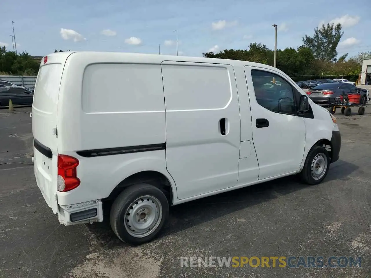 3 Photograph of a damaged car 3N6CM0KN0KK709501 NISSAN NV 2019