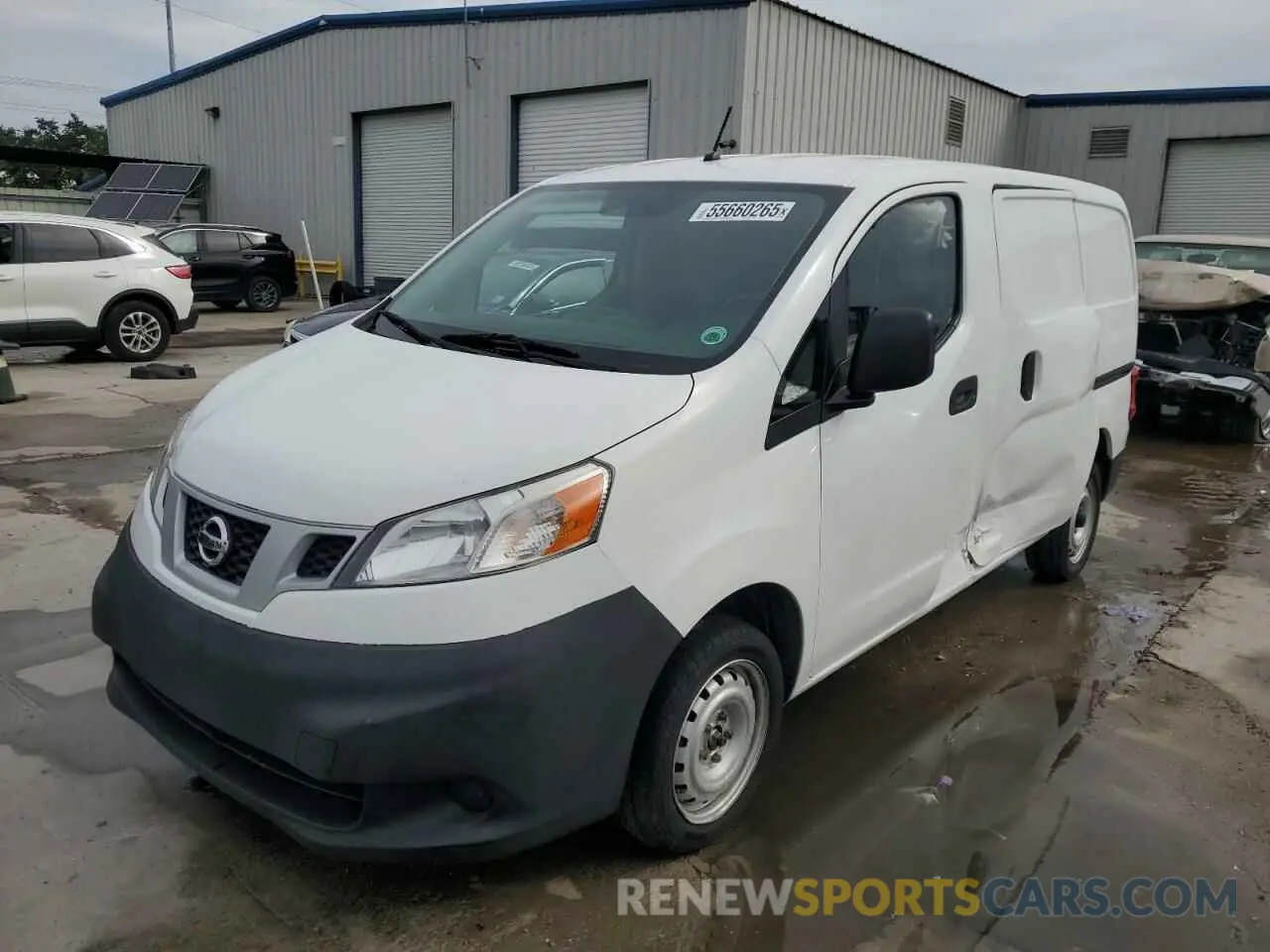 1 Photograph of a damaged car 3N6CM0KN1KK694992 NISSAN NV 2019