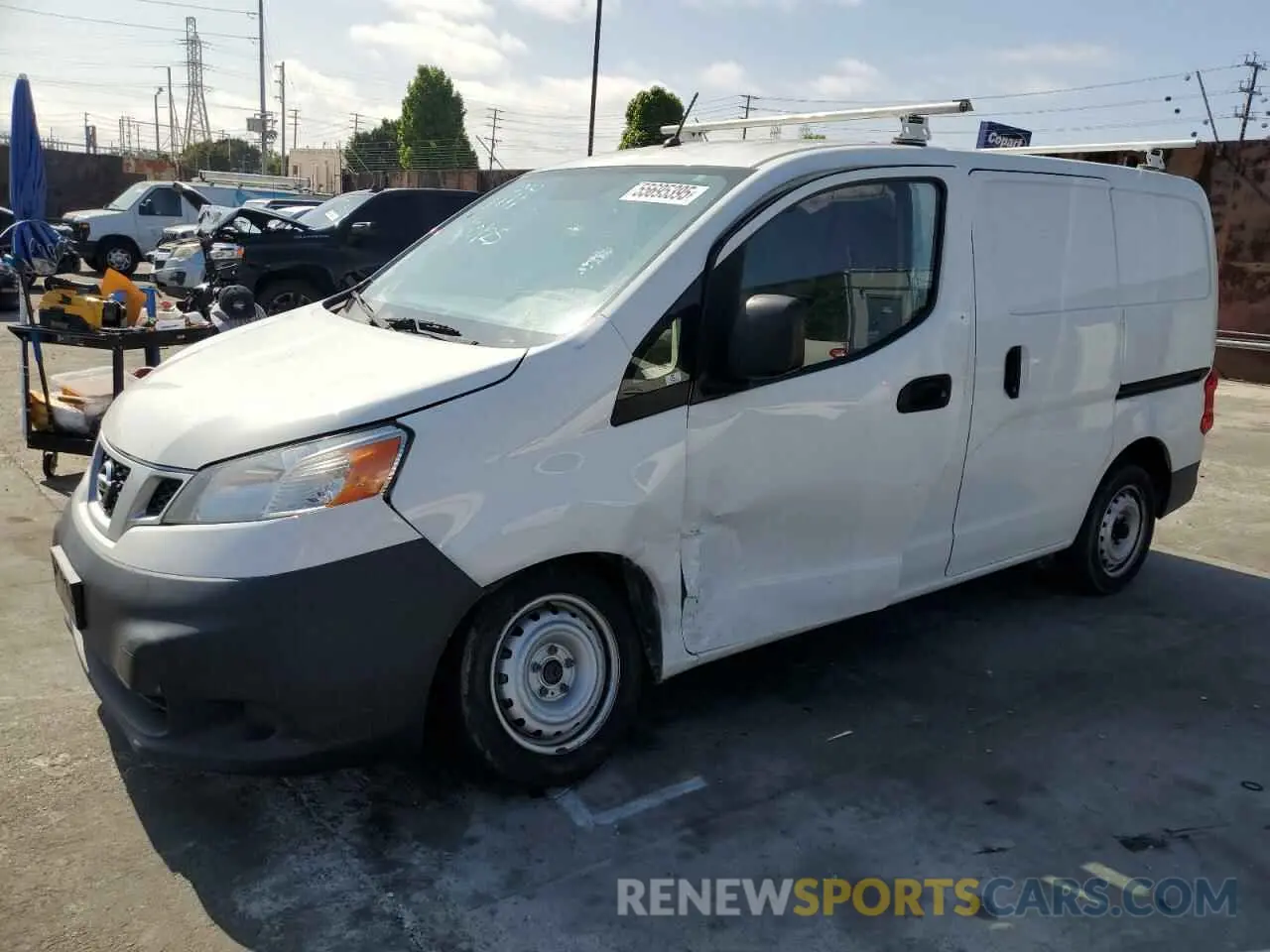 1 Photograph of a damaged car 3N6CM0KN1KK698735 NISSAN NV 2019