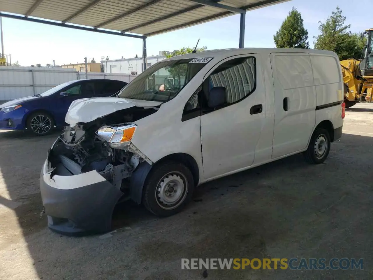 1 Photograph of a damaged car 3N6CM0KN1KK701486 NISSAN NV 2019