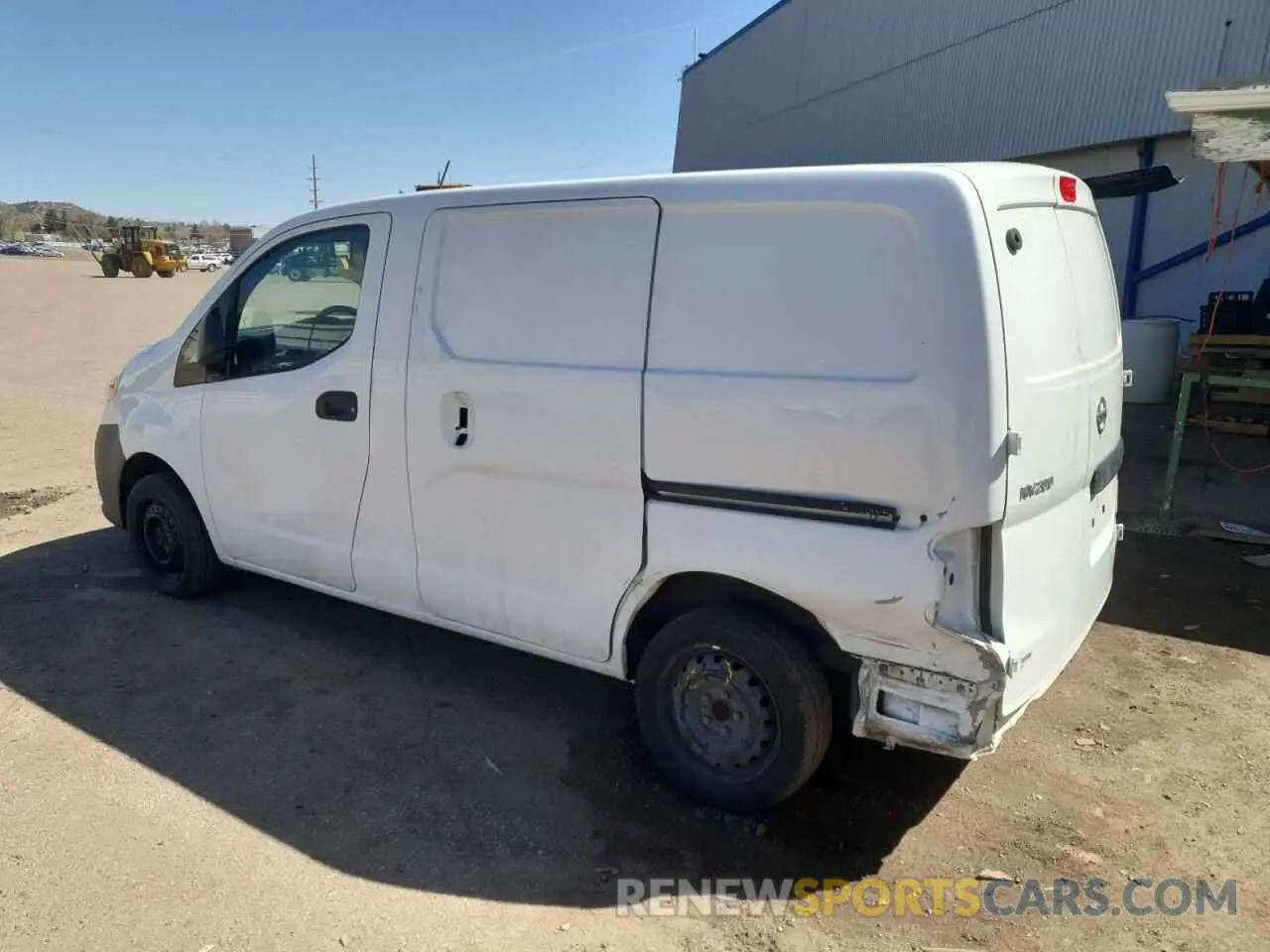 2 Photograph of a damaged car 3N6CM0KN3KK695531 NISSAN NV 2019