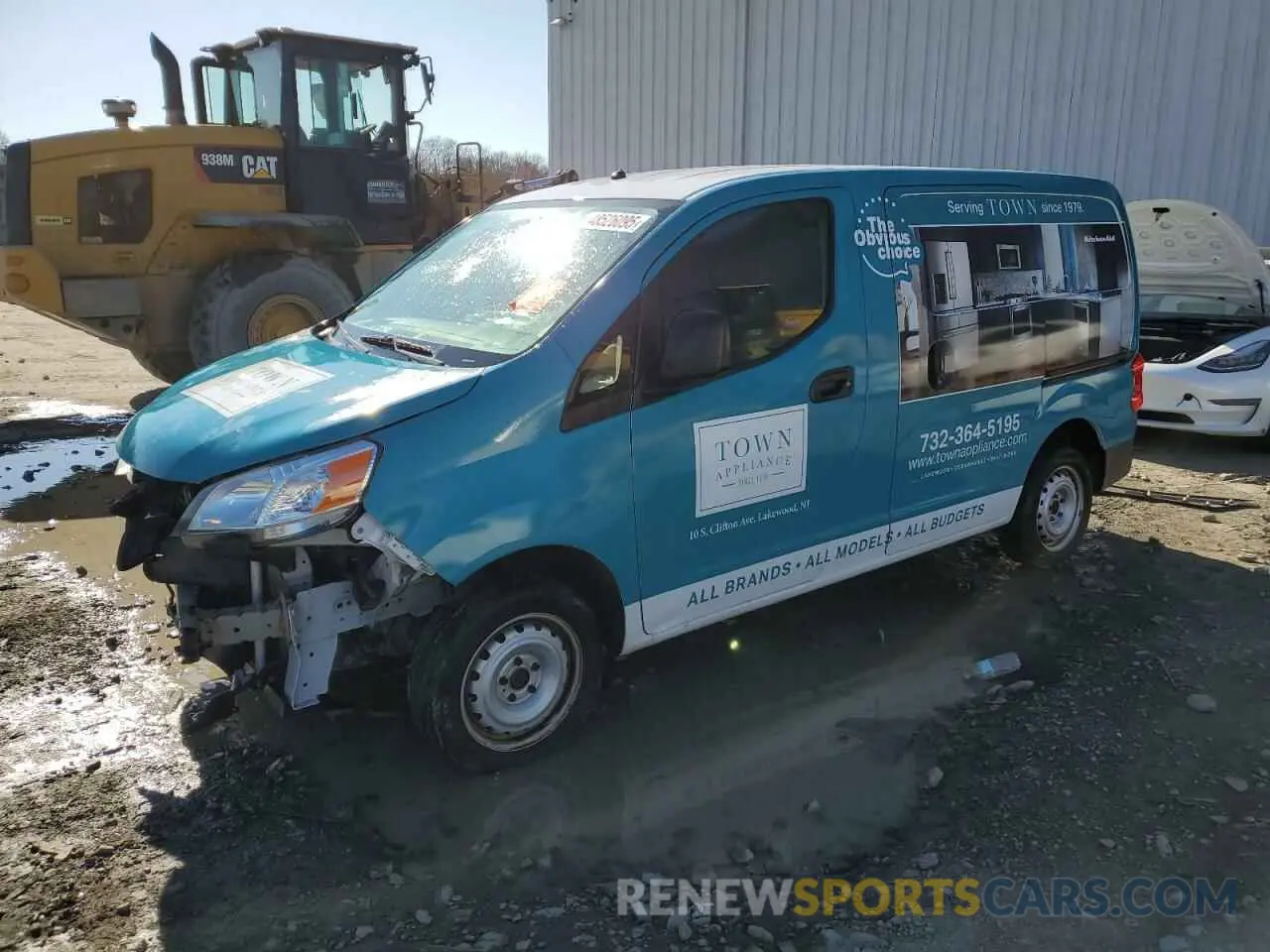 1 Photograph of a damaged car 3N6CM0KN4KK690600 NISSAN NV 2019