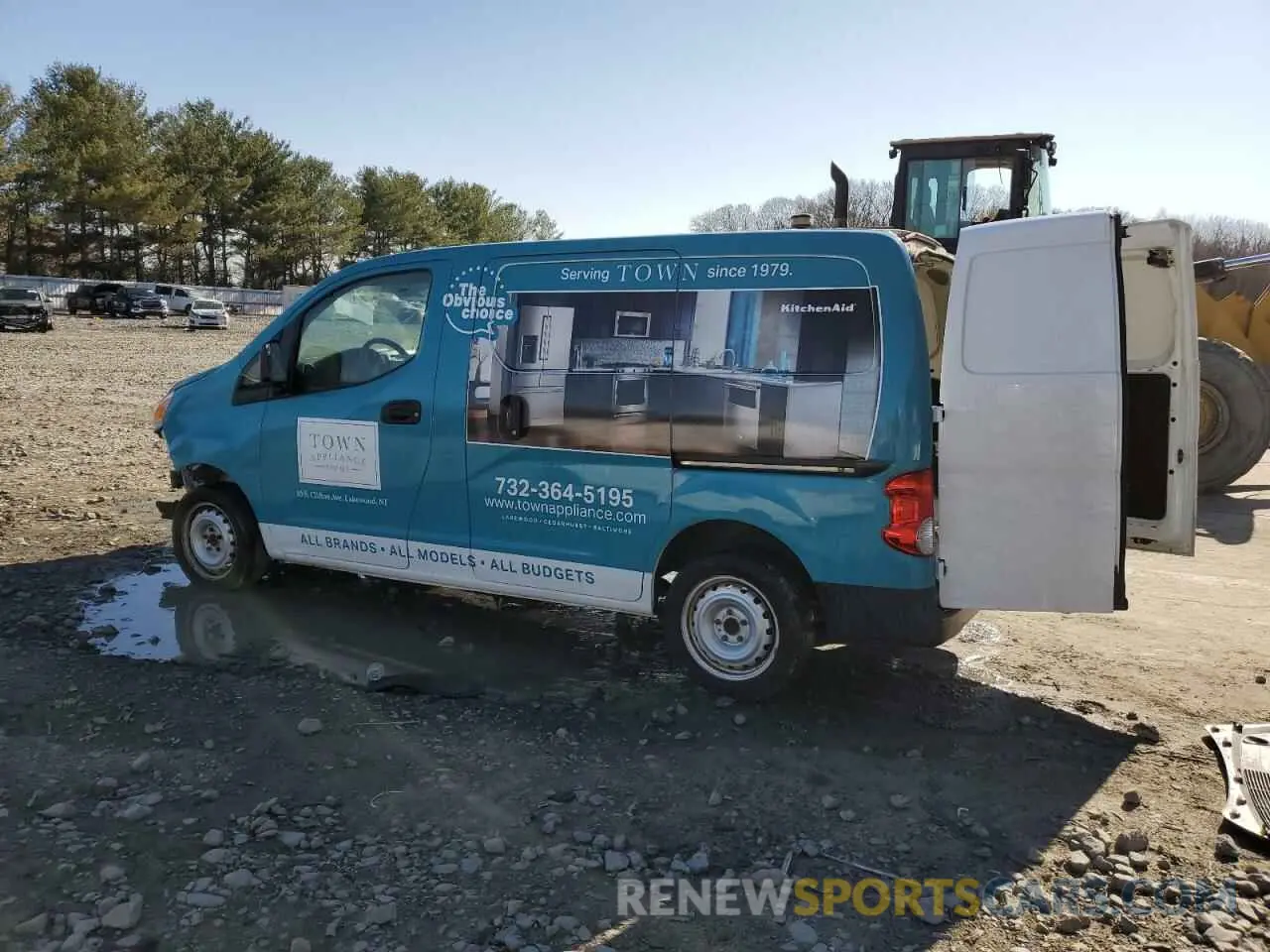 2 Photograph of a damaged car 3N6CM0KN4KK690600 NISSAN NV 2019