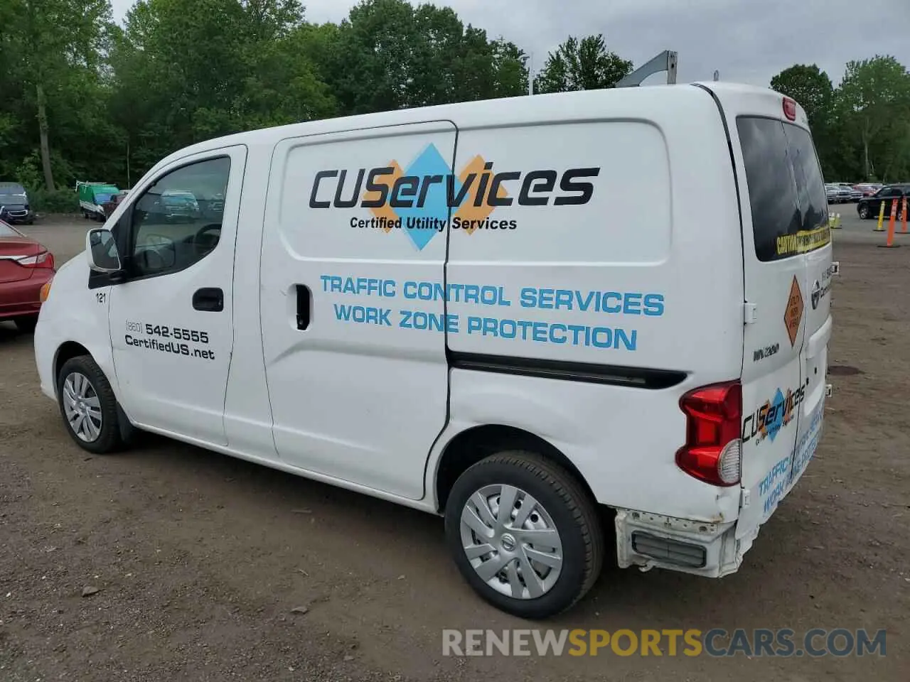 2 Photograph of a damaged car 3N6CM0KN5KK690444 NISSAN NV 2019
