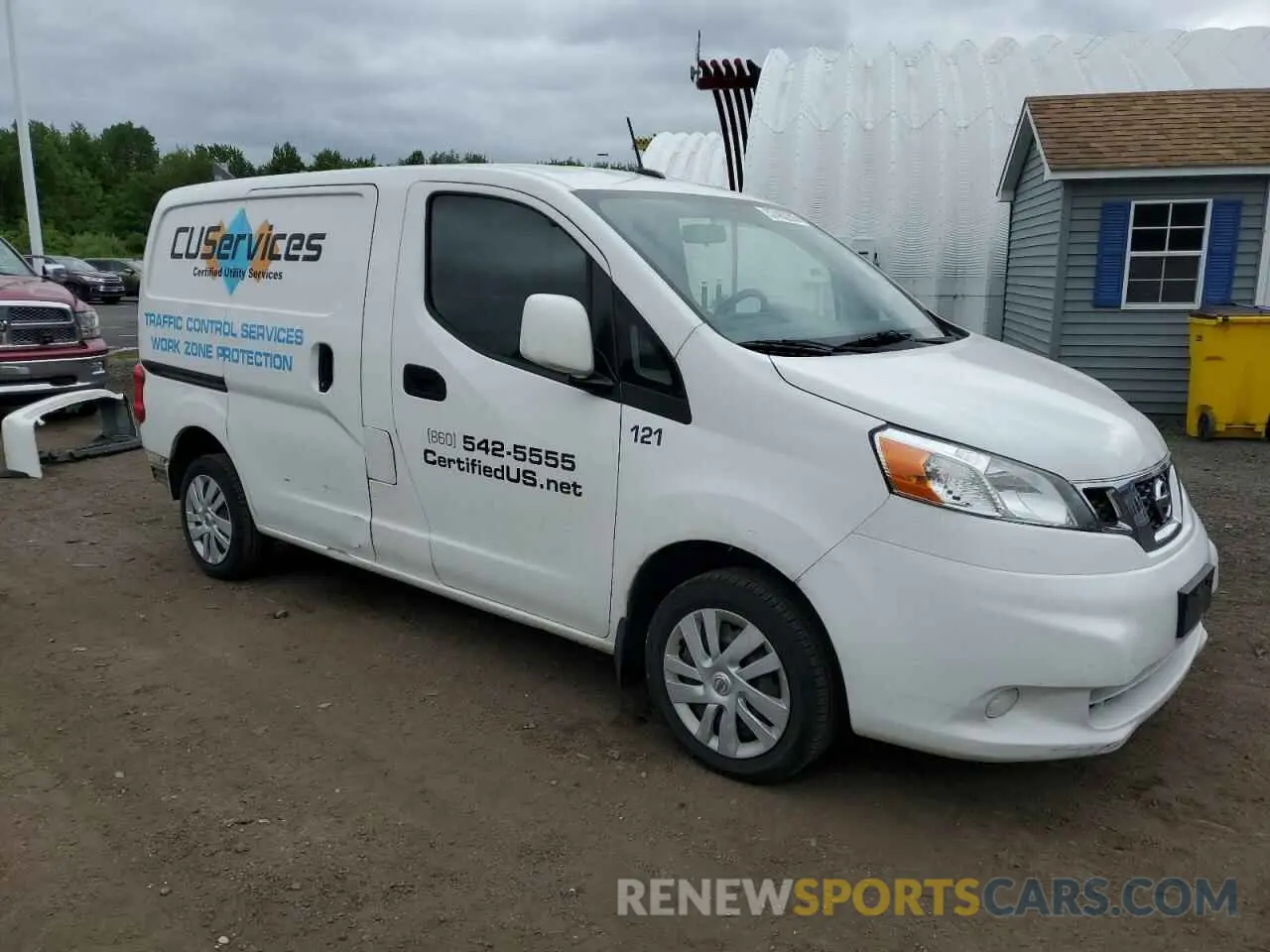 4 Photograph of a damaged car 3N6CM0KN5KK690444 NISSAN NV 2019