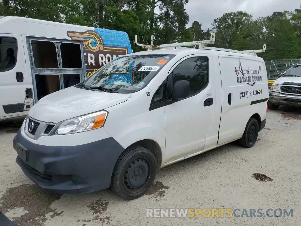 1 Photograph of a damaged car 3N6CM0KN5KK692999 NISSAN NV 2019