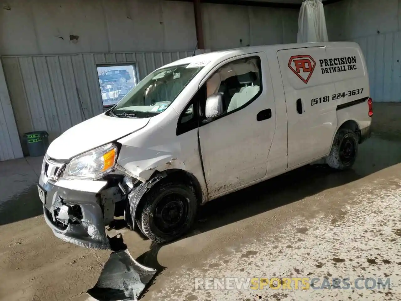 1 Photograph of a damaged car 3N6CM0KN5KK694476 NISSAN NV 2019