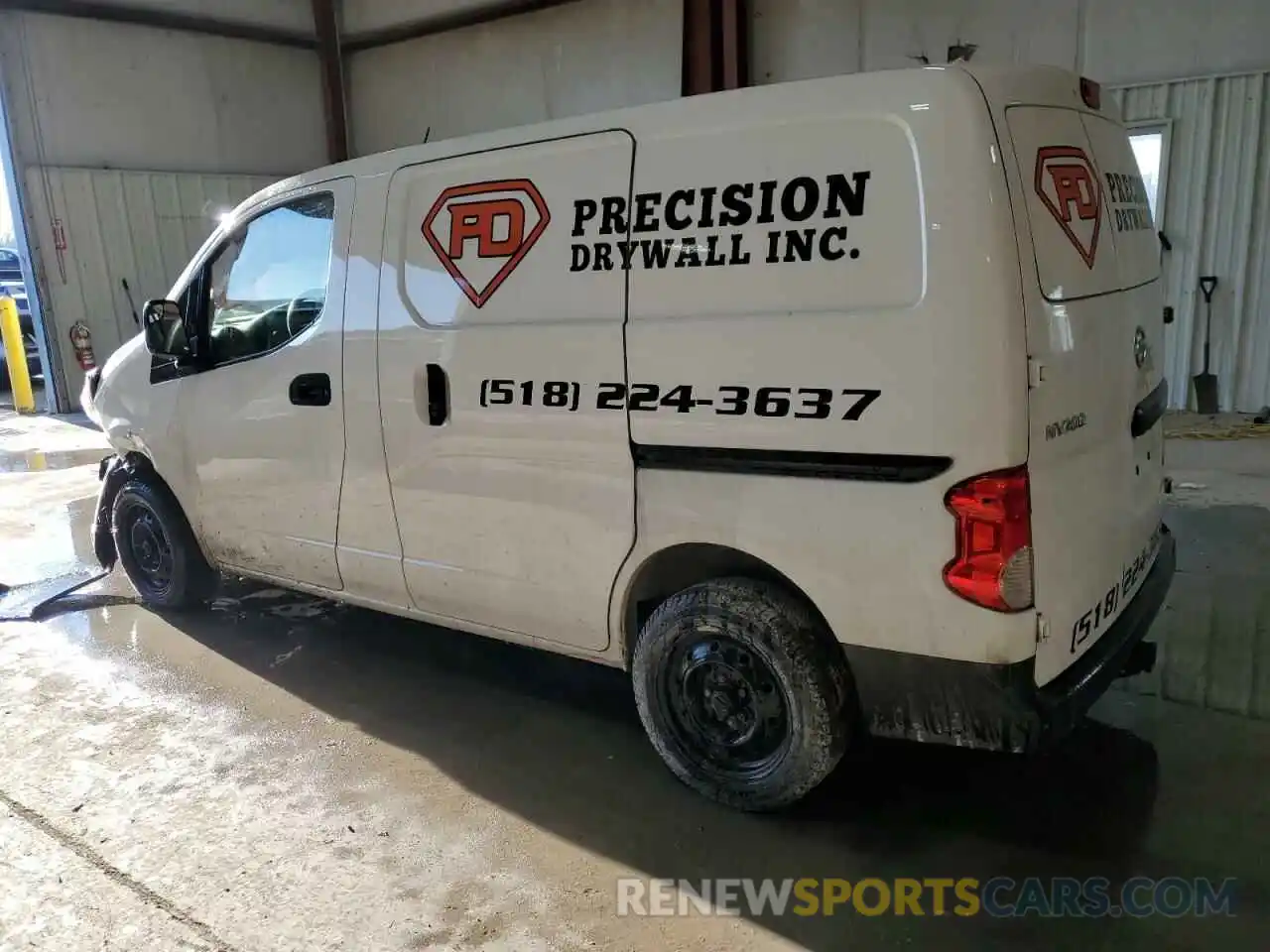 2 Photograph of a damaged car 3N6CM0KN5KK694476 NISSAN NV 2019