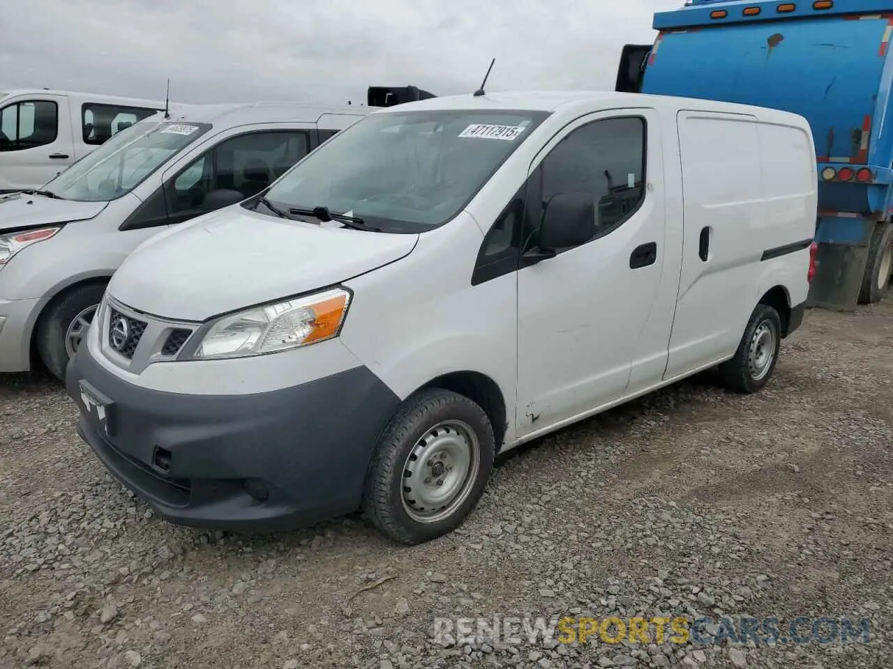 1 Photograph of a damaged car 3N6CM0KN5KK700857 NISSAN NV 2019