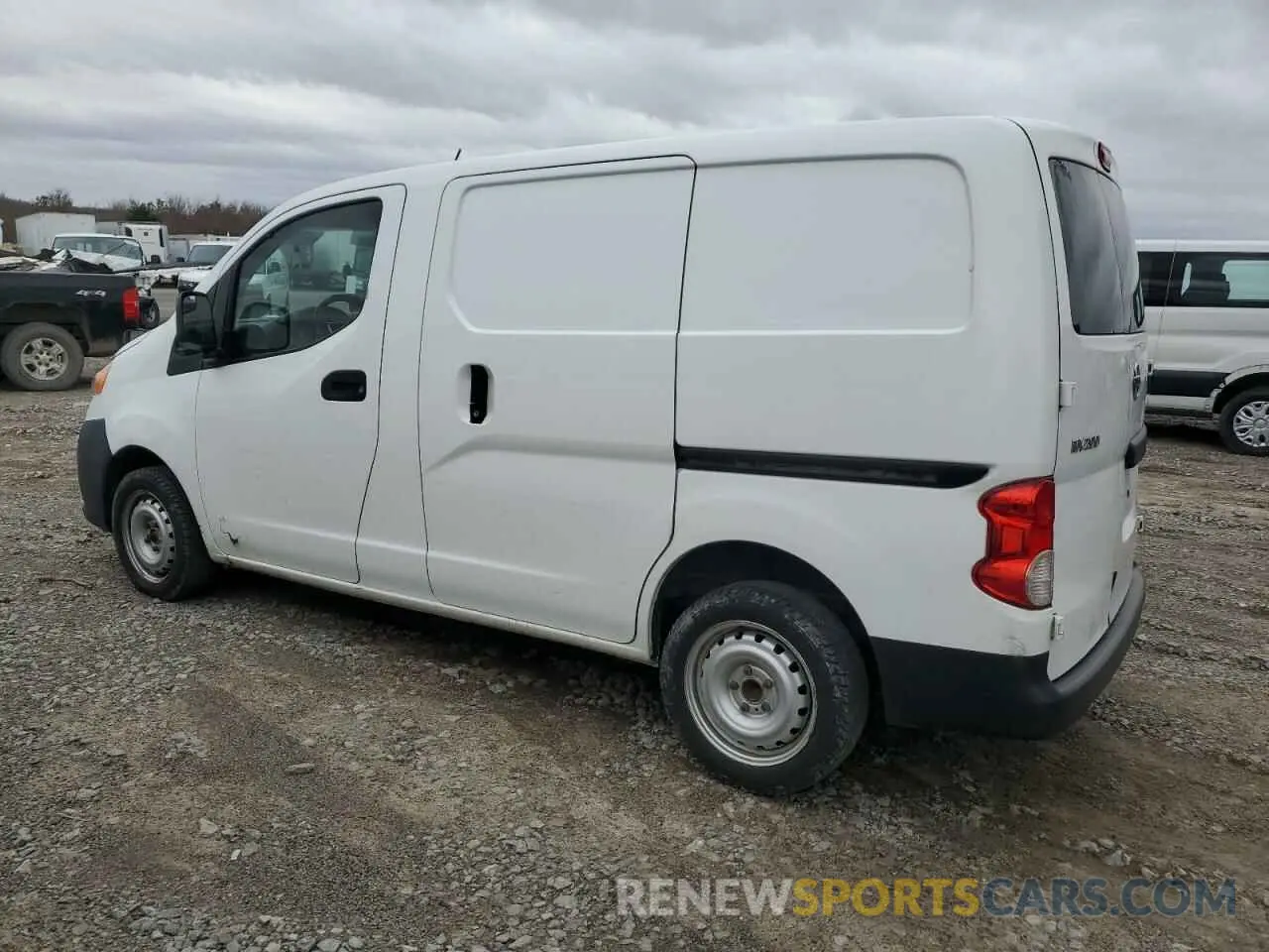 2 Photograph of a damaged car 3N6CM0KN5KK700857 NISSAN NV 2019