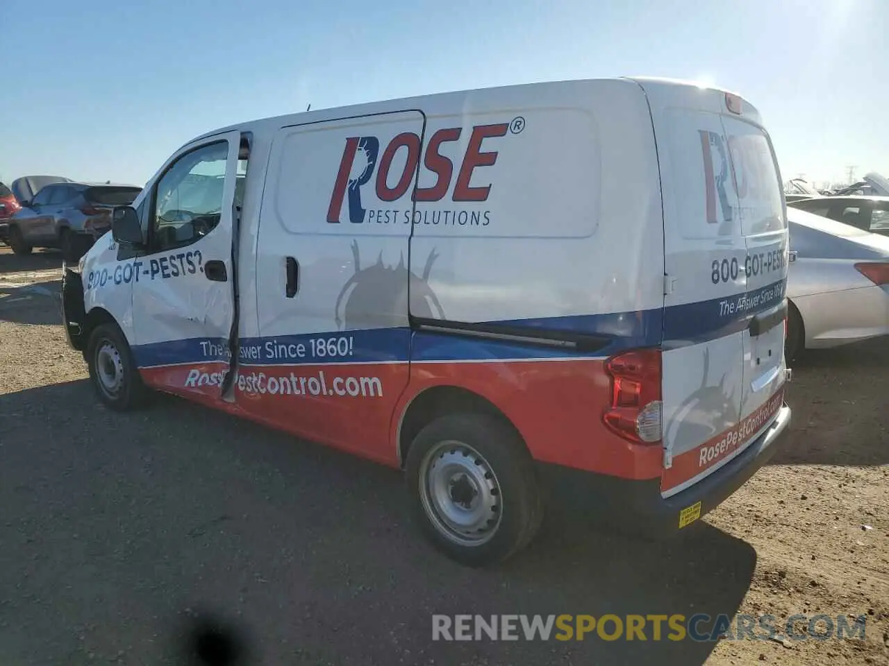2 Photograph of a damaged car 3N6CM0KN6KK701094 NISSAN NV 2019