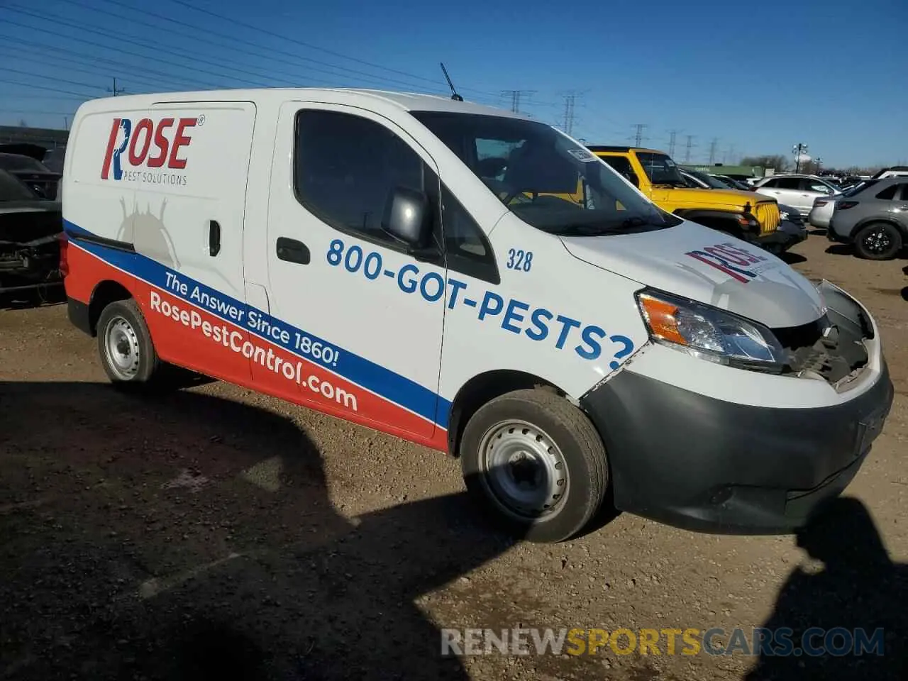 4 Photograph of a damaged car 3N6CM0KN6KK701094 NISSAN NV 2019