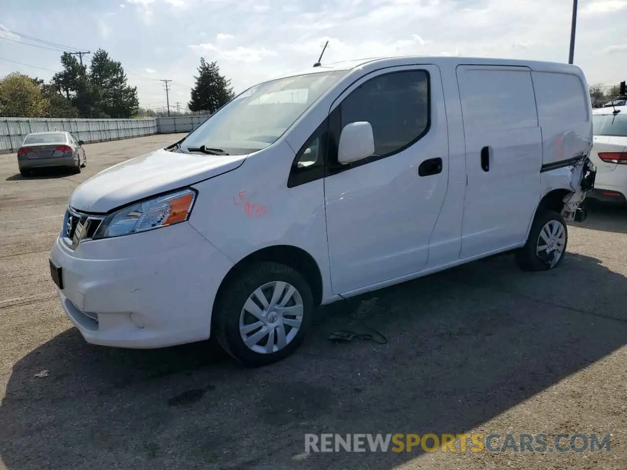 1 Photograph of a damaged car 3N6CM0KN6KK702388 NISSAN NV 2019