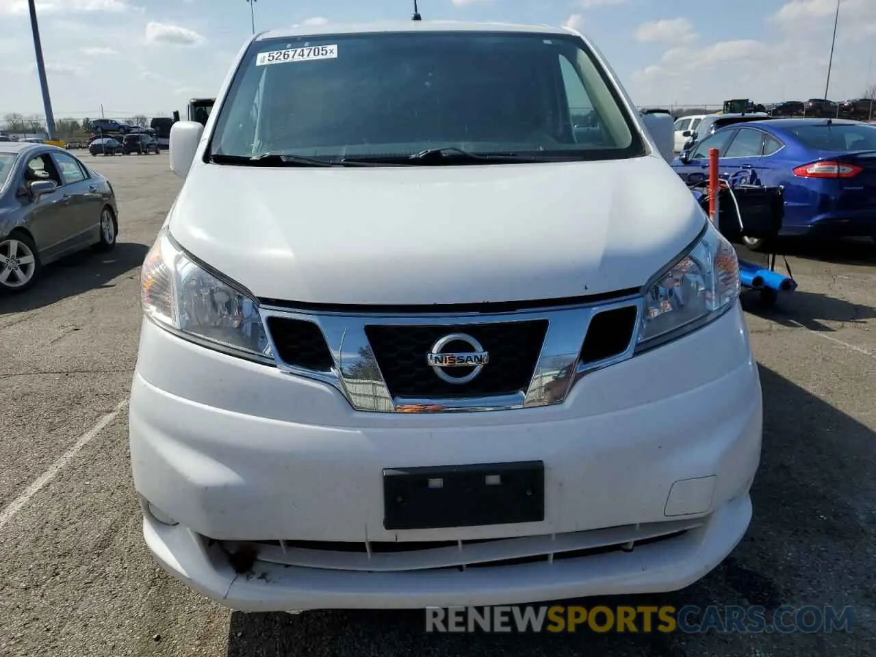 5 Photograph of a damaged car 3N6CM0KN6KK702388 NISSAN NV 2019