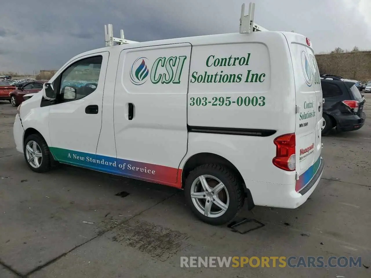 2 Photograph of a damaged car 3N6CM0KN7KK701623 NISSAN NV 2019