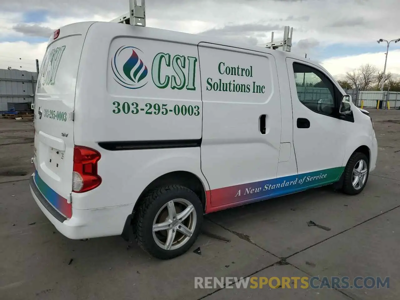 3 Photograph of a damaged car 3N6CM0KN7KK701623 NISSAN NV 2019