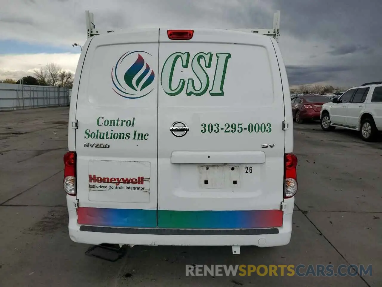 6 Photograph of a damaged car 3N6CM0KN7KK701623 NISSAN NV 2019