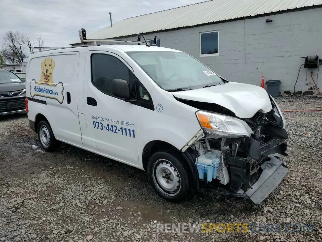 4 Photograph of a damaged car 3N6CM0KN7KK707454 NISSAN NV 2019