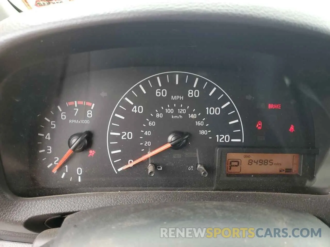9 Photograph of a damaged car 3N6CM0KN7KK707454 NISSAN NV 2019