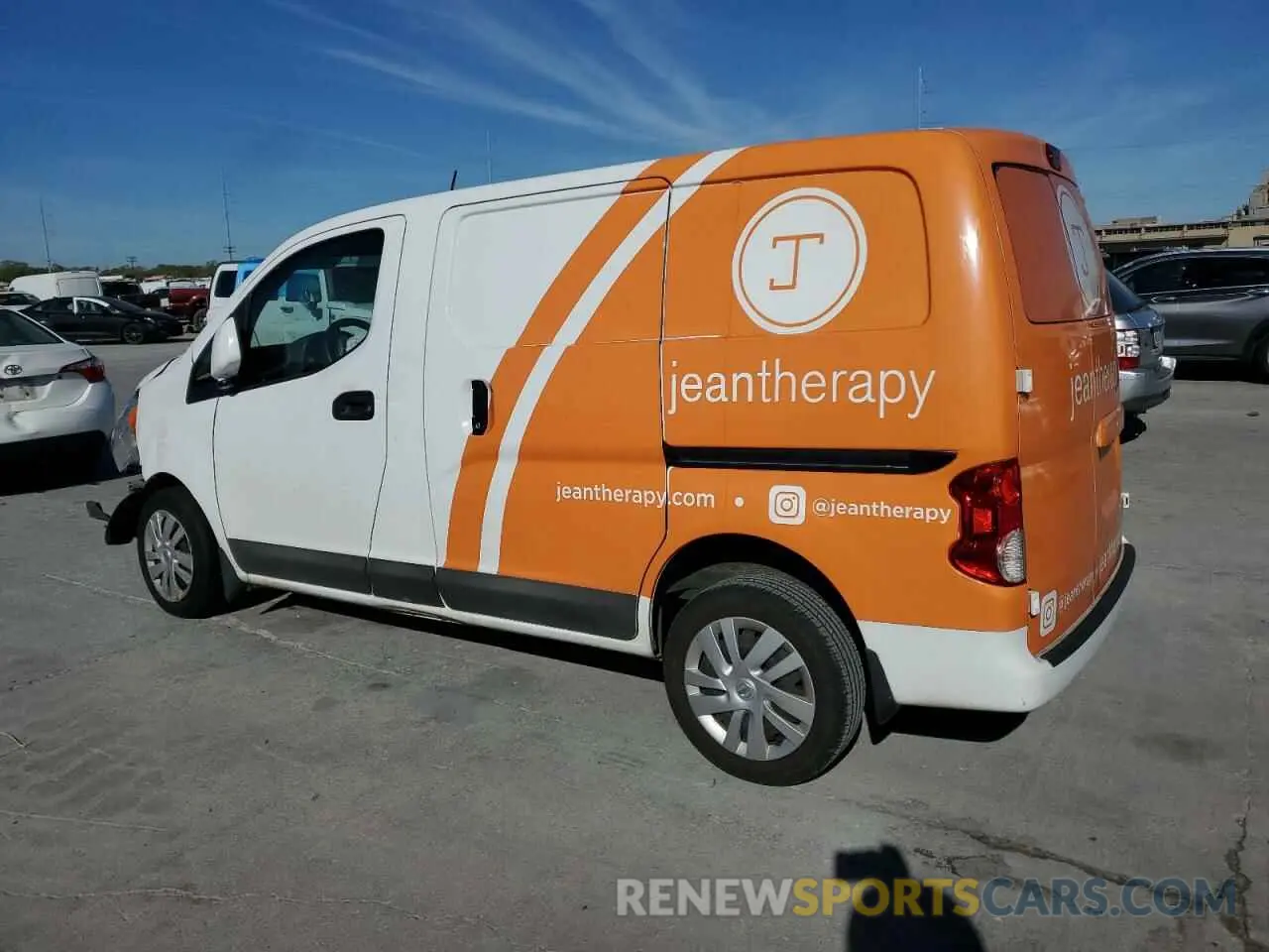 2 Photograph of a damaged car 3N6CM0KN7KK712086 NISSAN NV 2019