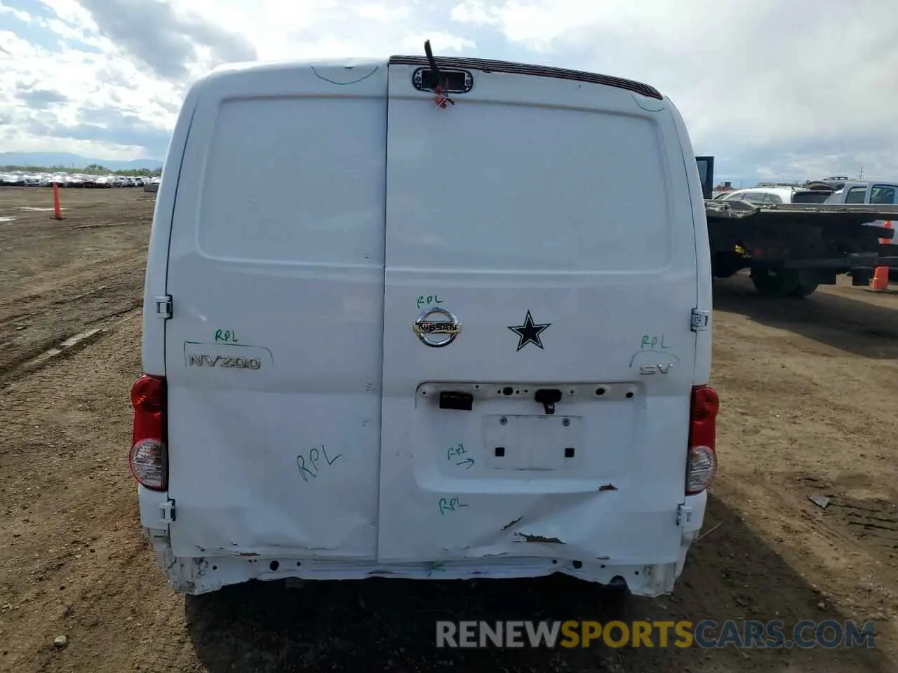 6 Photograph of a damaged car 3N6CM0KN8KK694150 NISSAN NV 2019