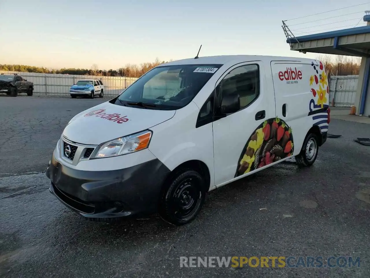 1 Photograph of a damaged car 3N6CM0KN9KK707312 NISSAN NV 2019