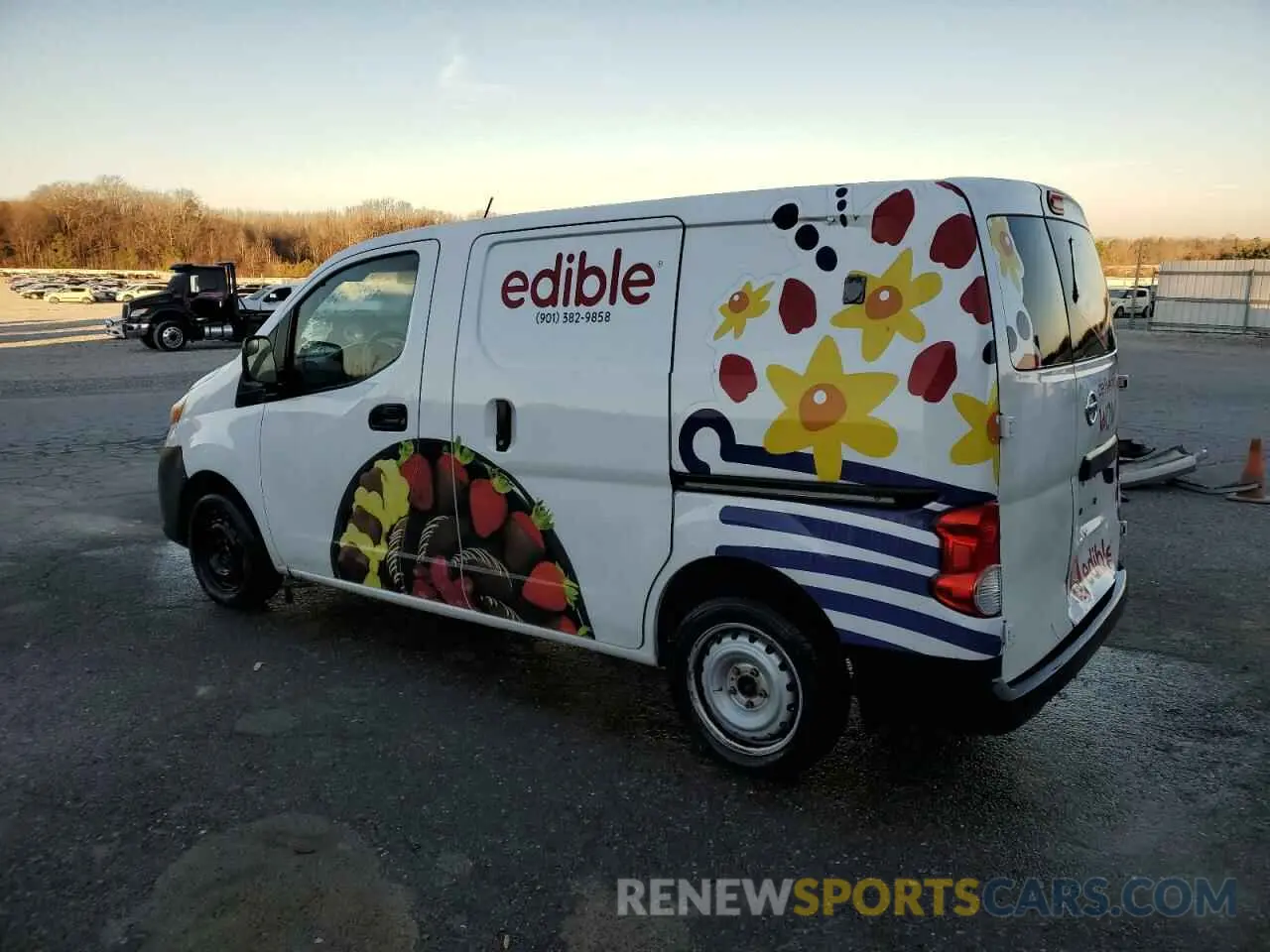 2 Photograph of a damaged car 3N6CM0KN9KK707312 NISSAN NV 2019
