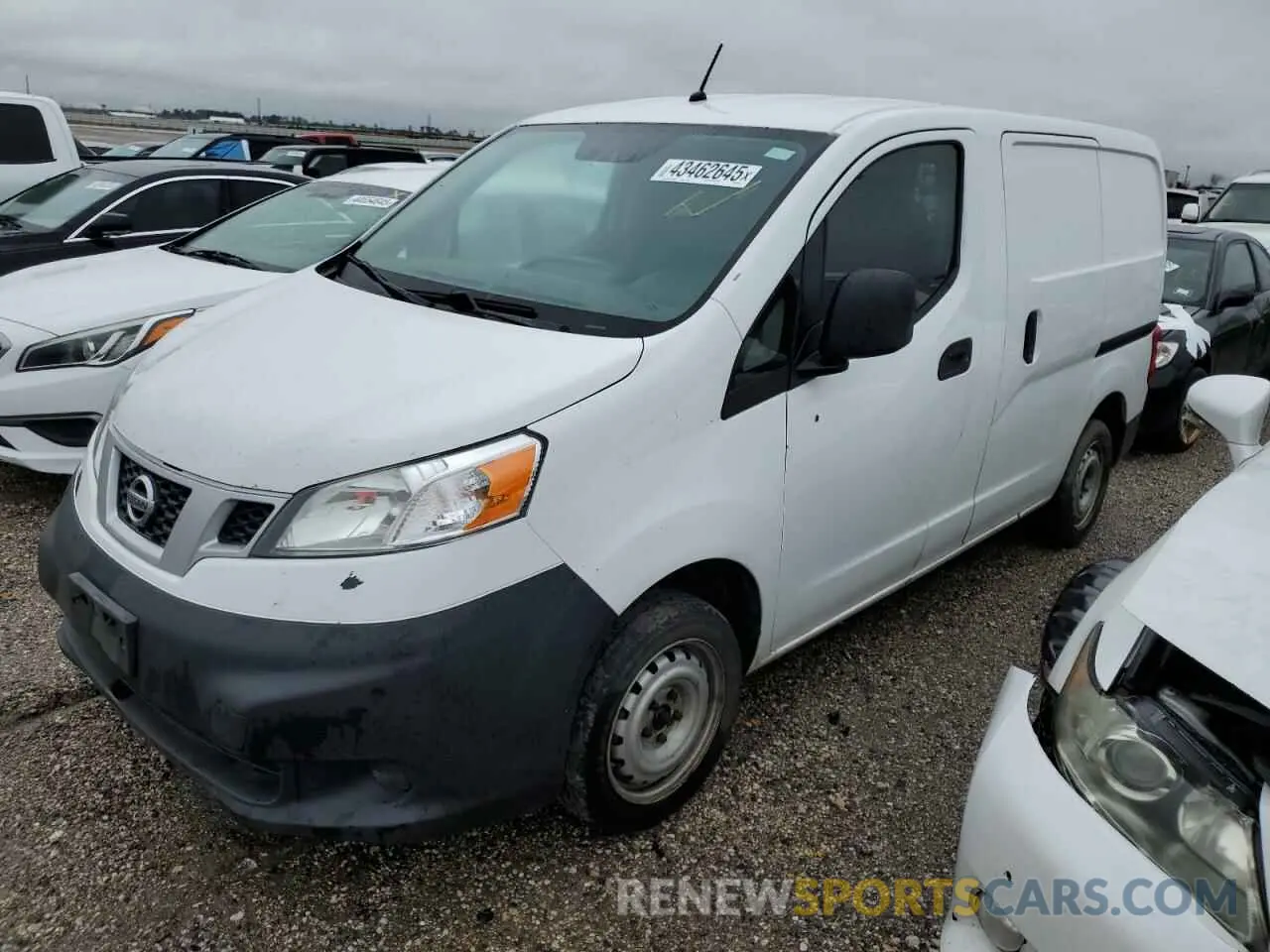 1 Photograph of a damaged car 3N6CM0KNXKK693422 NISSAN NV 2019