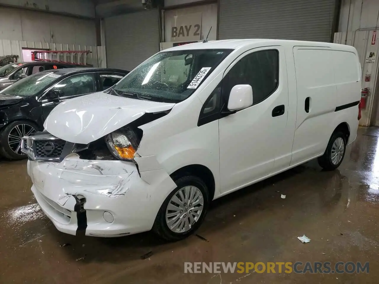 1 Photograph of a damaged car 3N6CM0KNXKK701051 NISSAN NV 2019