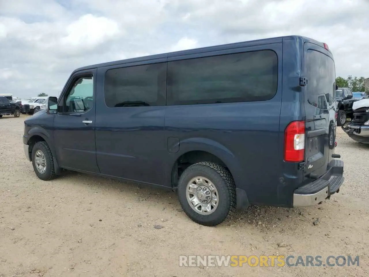 2 Photograph of a damaged car 5BZBF0AA8KN851208 NISSAN NV 2019