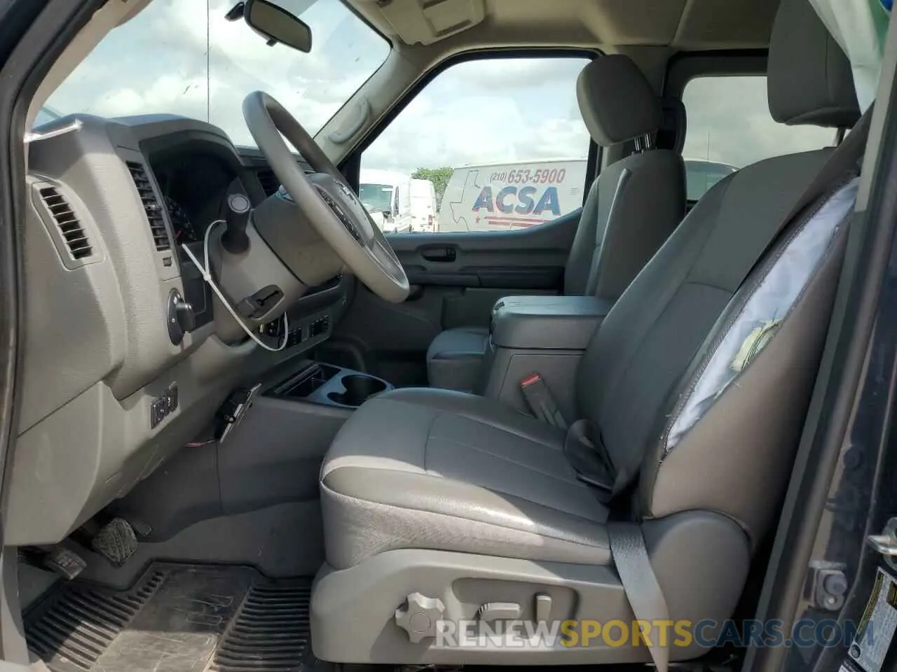 7 Photograph of a damaged car 5BZBF0AA8KN851208 NISSAN NV 2019