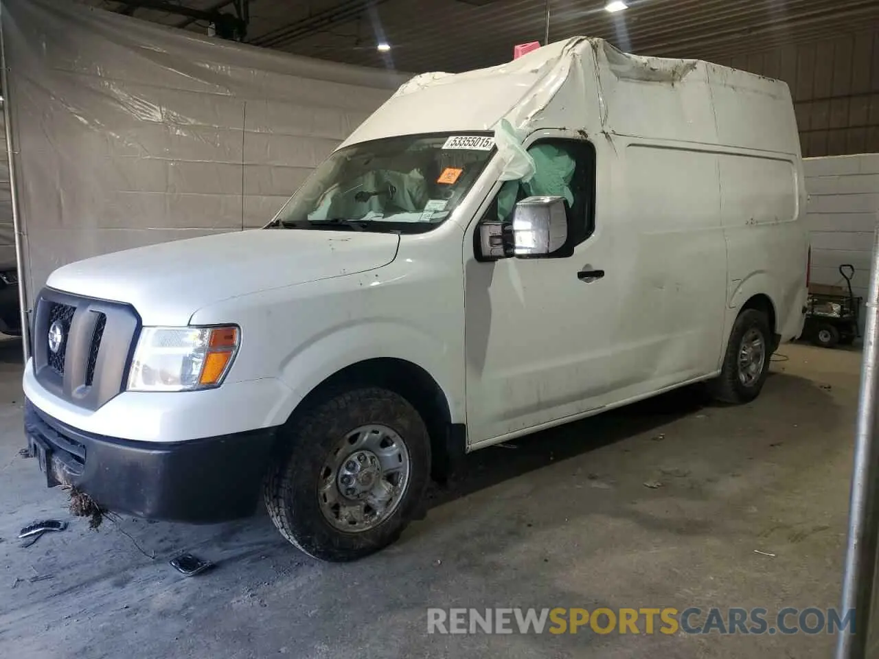 1 Photograph of a damaged car 1N6AF0LY3LN801949 NISSAN NV 2020