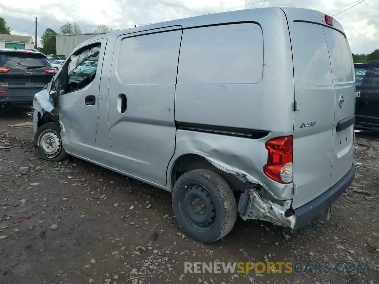 2 Photograph of a damaged car 3N6CM0KN0LK696055 NISSAN NV 2020