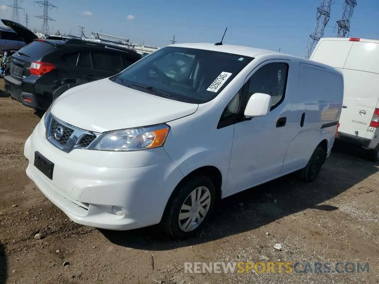 1 Photograph of a damaged car 3N6CM0KN1LK709430 NISSAN NV 2020