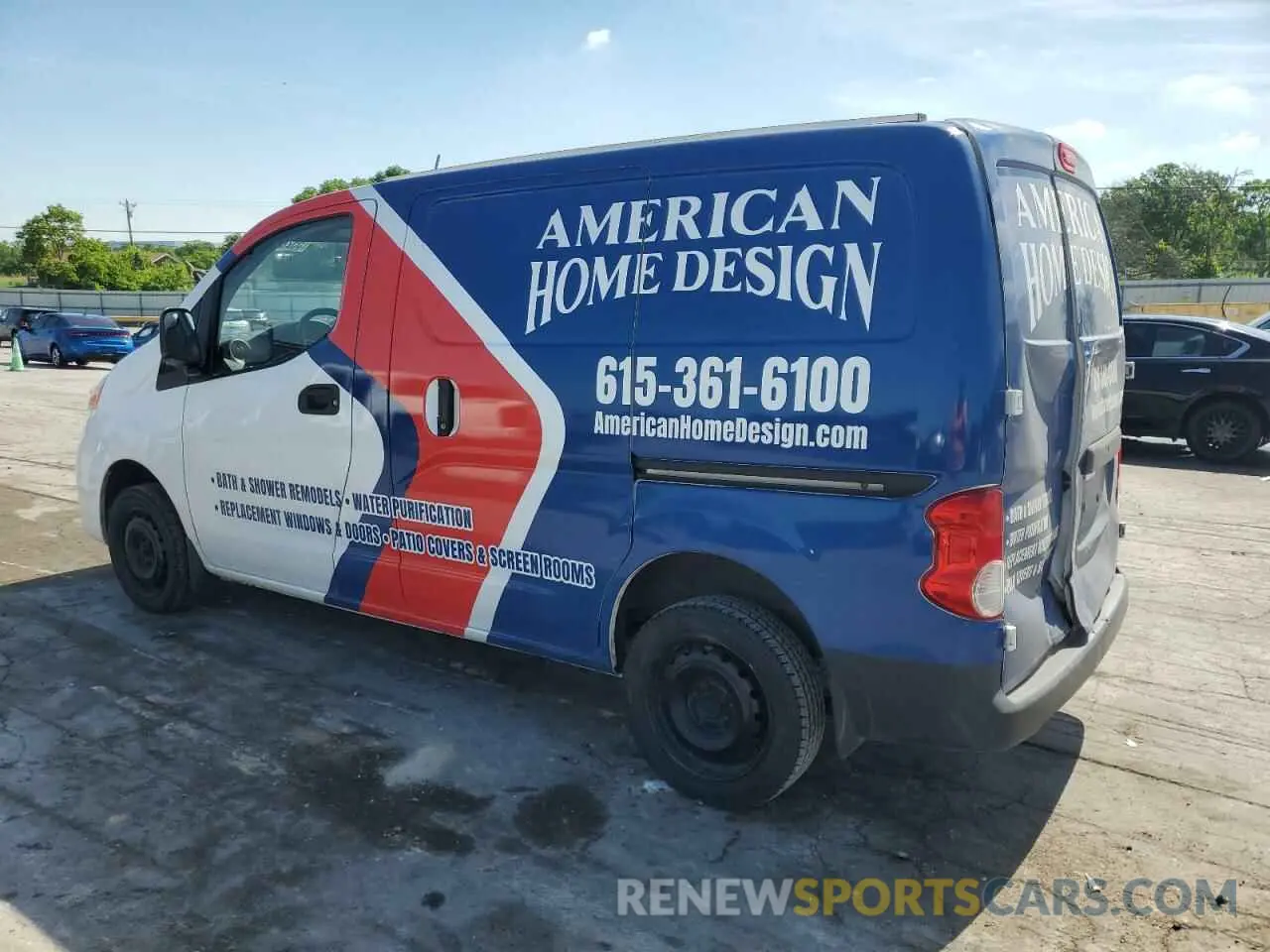 2 Photograph of a damaged car 3N6CM0KN2LK692041 NISSAN NV 2020
