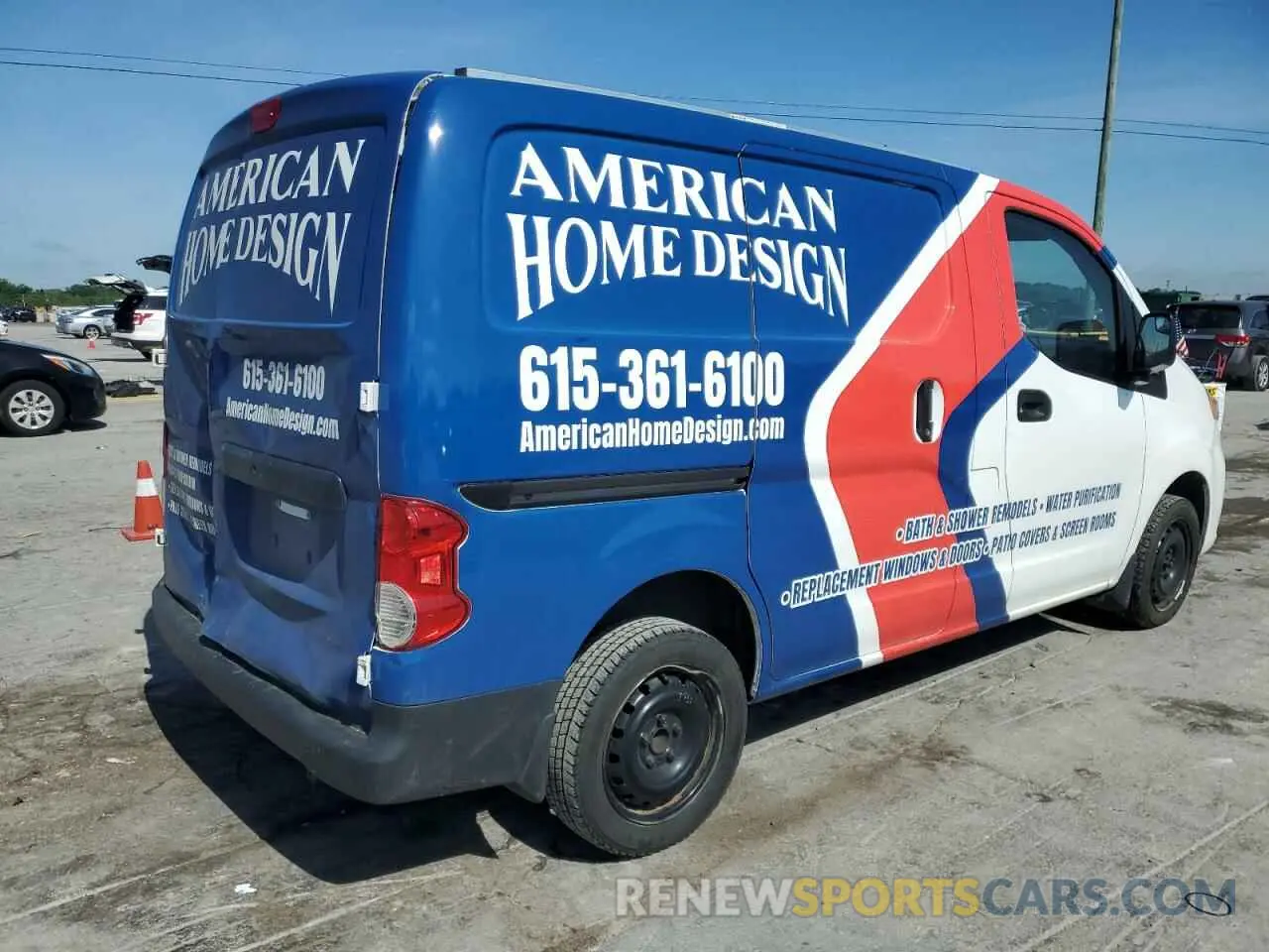 3 Photograph of a damaged car 3N6CM0KN2LK692041 NISSAN NV 2020