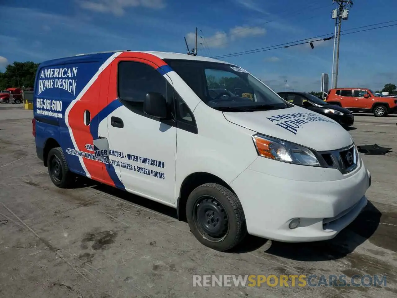 4 Photograph of a damaged car 3N6CM0KN2LK692041 NISSAN NV 2020
