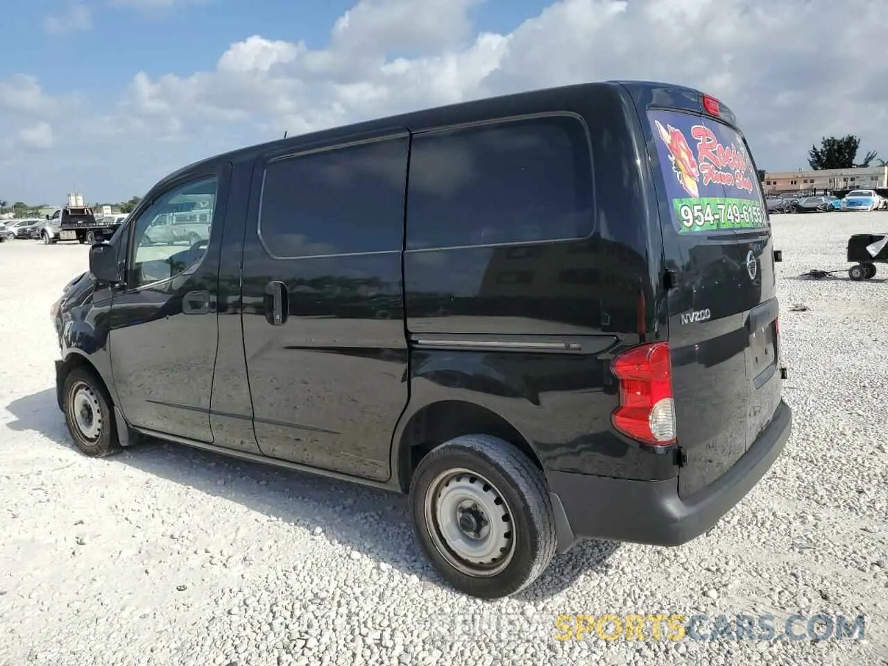 2 Photograph of a damaged car 3N6CM0KN2LK710182 NISSAN NV 2020