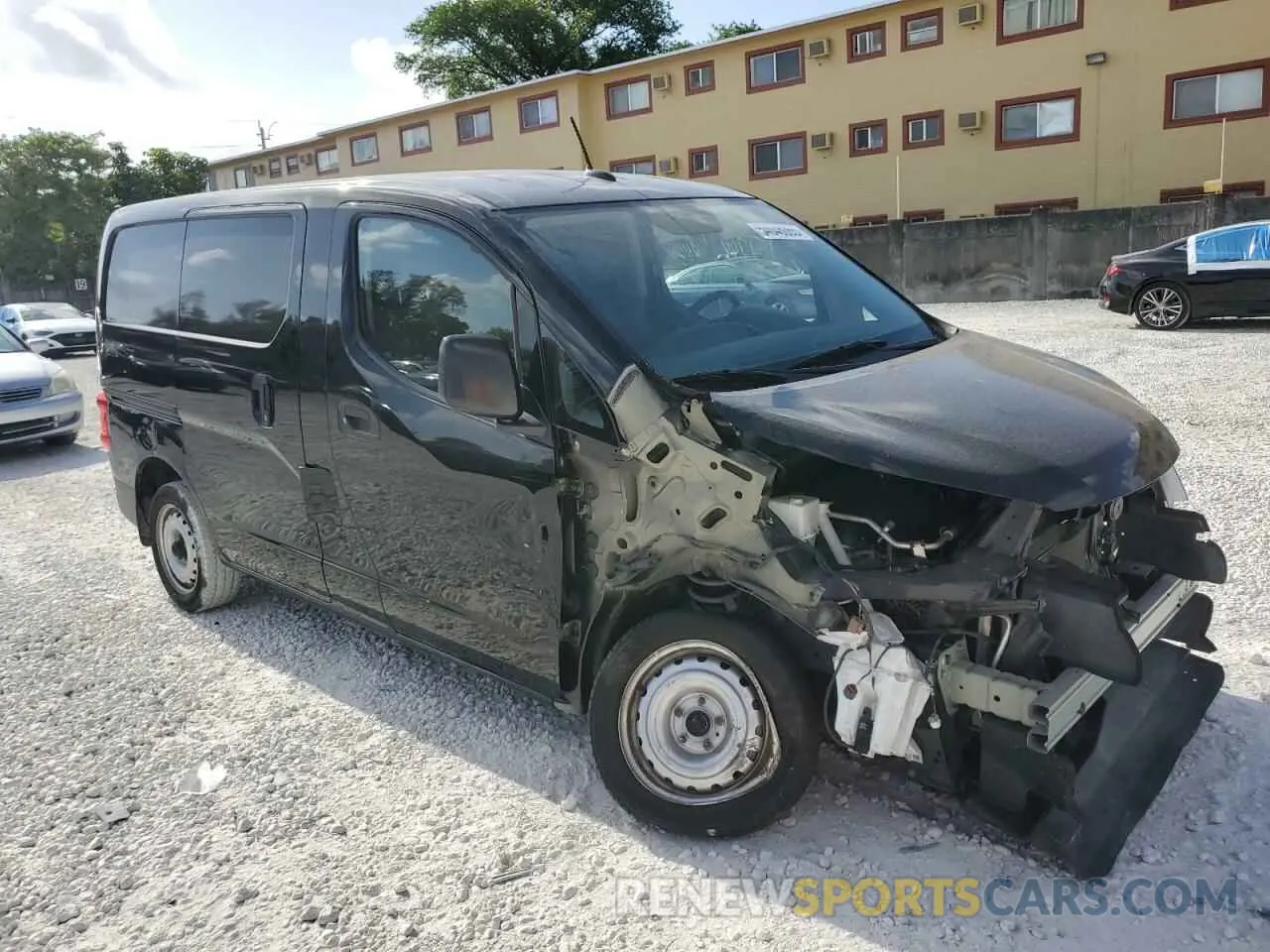 4 Photograph of a damaged car 3N6CM0KN2LK710182 NISSAN NV 2020