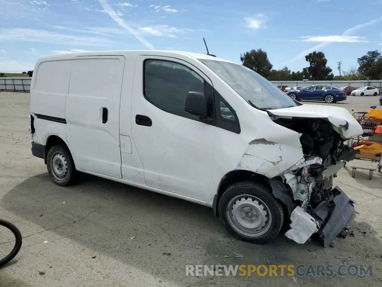 4 Photograph of a damaged car 3N6CM0KN3LK698821 NISSAN NV 2020