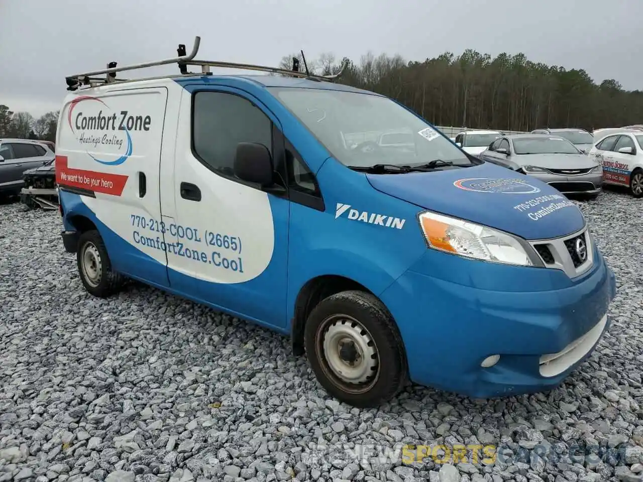 4 Photograph of a damaged car 3N6CM0KN5LK701315 NISSAN NV 2020