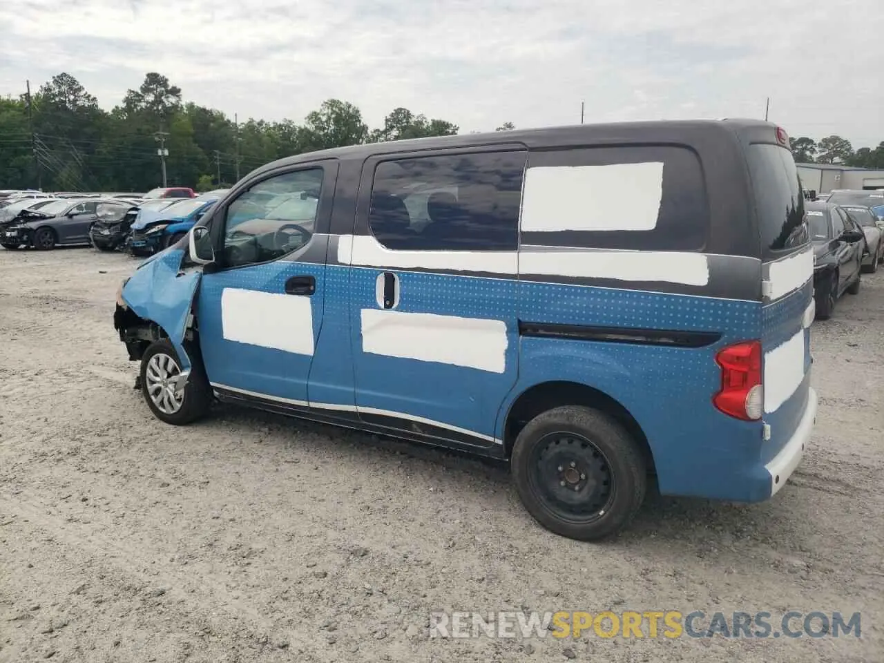2 Photograph of a damaged car 3N6CM0KN6LK695766 NISSAN NV 2020
