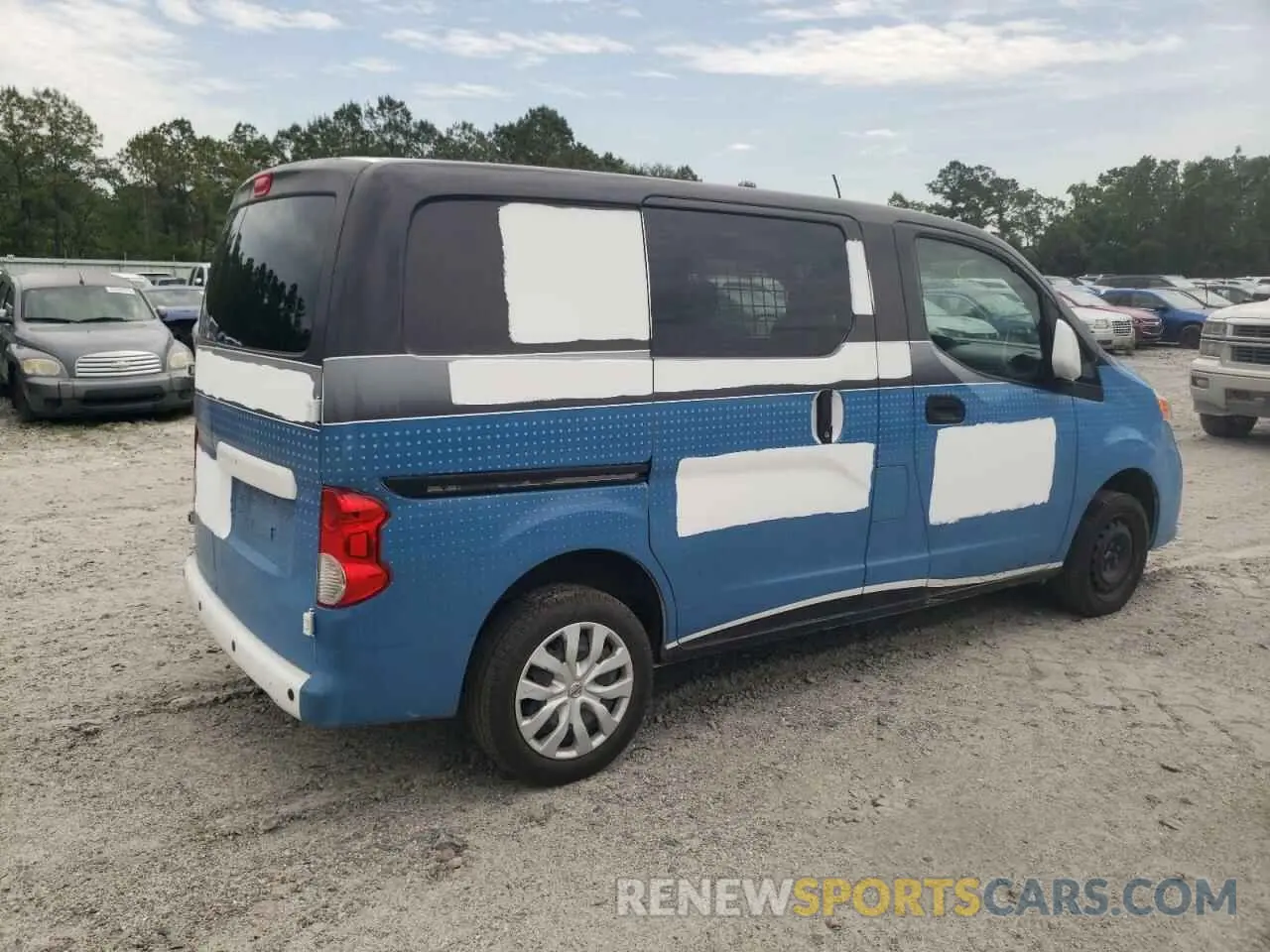 3 Photograph of a damaged car 3N6CM0KN6LK695766 NISSAN NV 2020