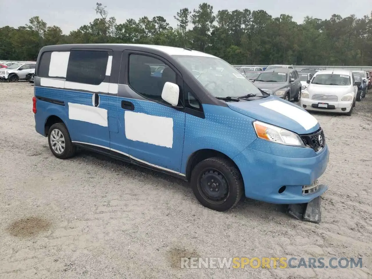4 Photograph of a damaged car 3N6CM0KN6LK695766 NISSAN NV 2020