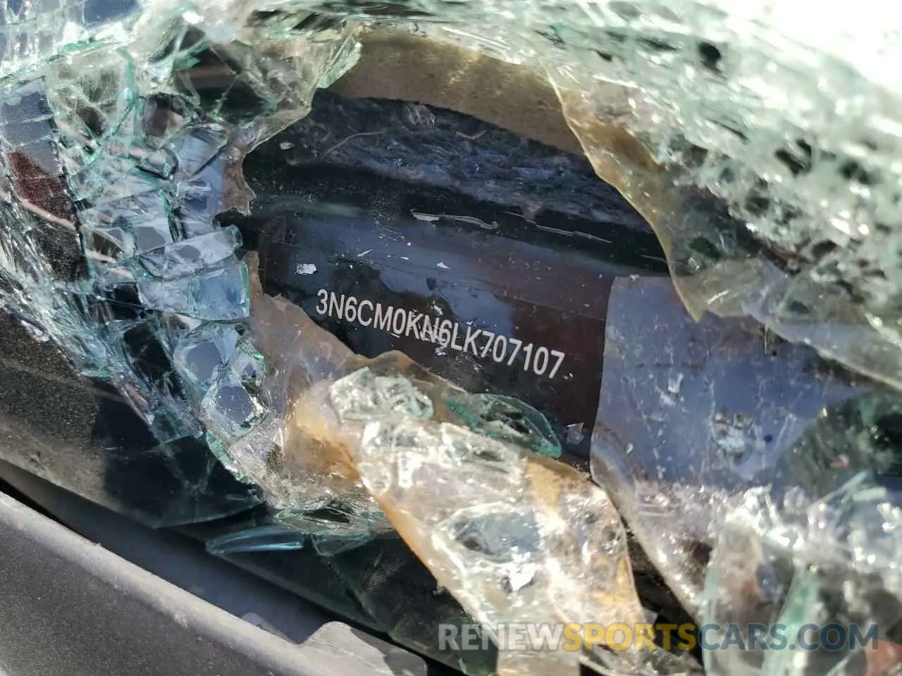 14 Photograph of a damaged car 3N6CM0KN6LK707107 NISSAN NV 2020