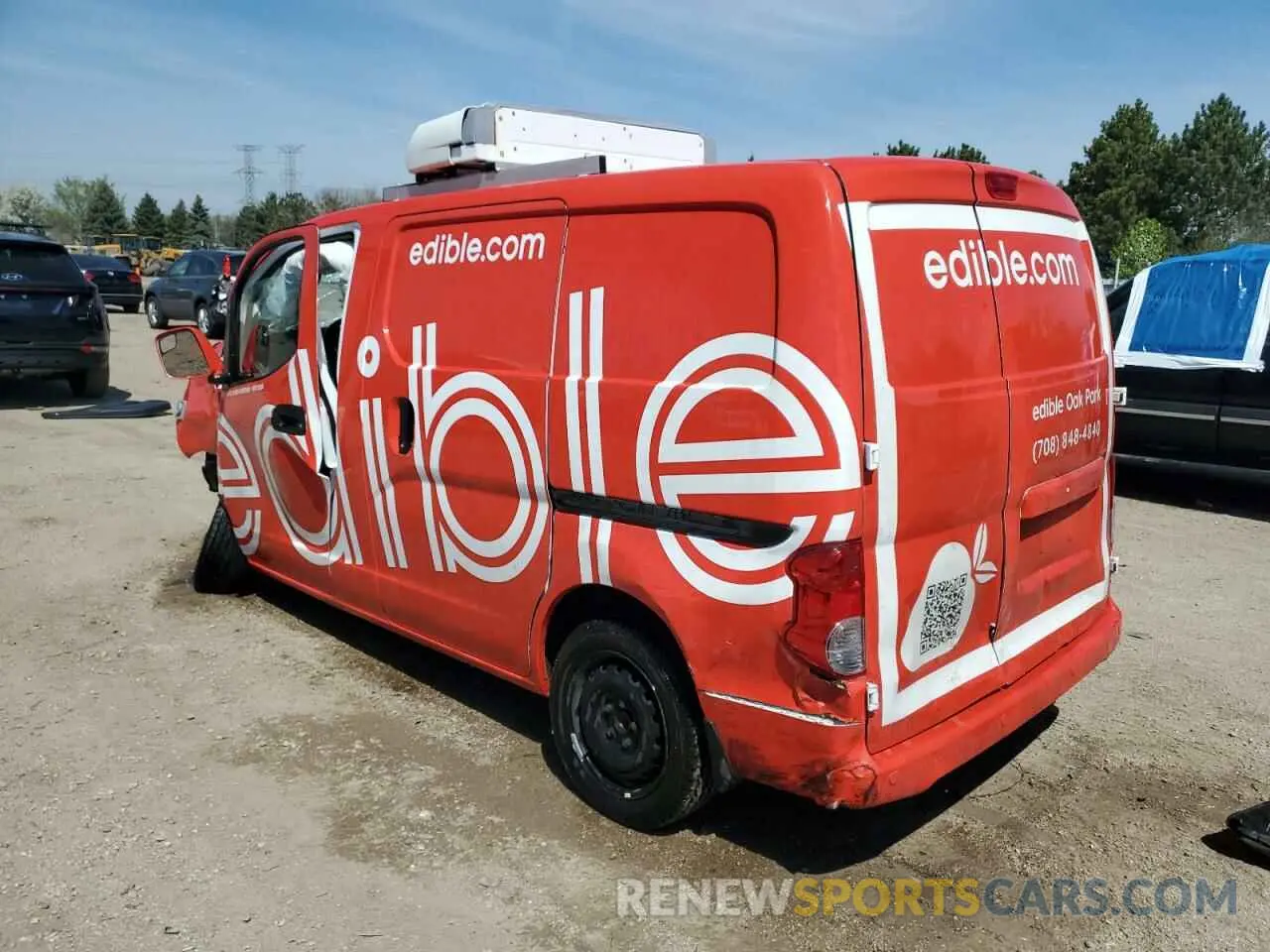 2 Photograph of a damaged car 3N6CM0KN6LK707107 NISSAN NV 2020