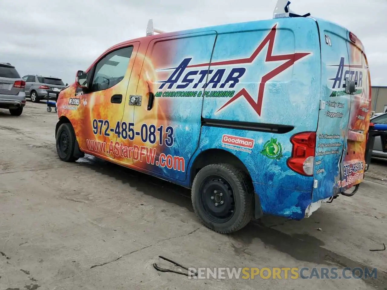 2 Photograph of a damaged car 3N6CM0KN8LK707089 NISSAN NV 2020